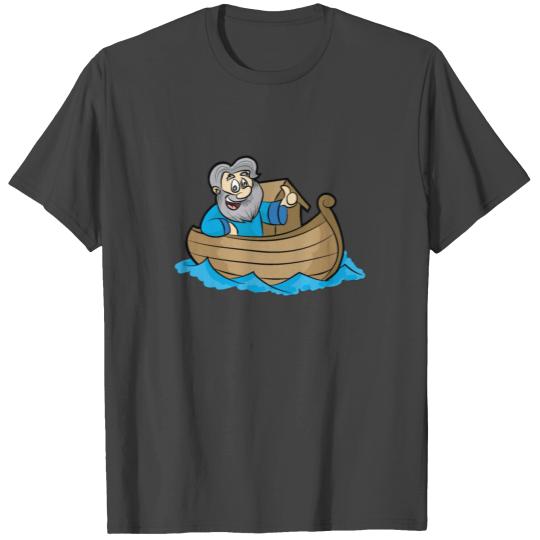 CAPTAIN NOAH Ark Bibel Christian Believer Present T Shirts
