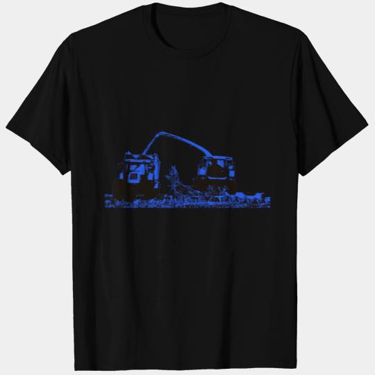 Corn chopper chopping corn maize farmer T Shirts