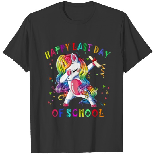 Happy last day Of School Teacher T Shirts Gifts