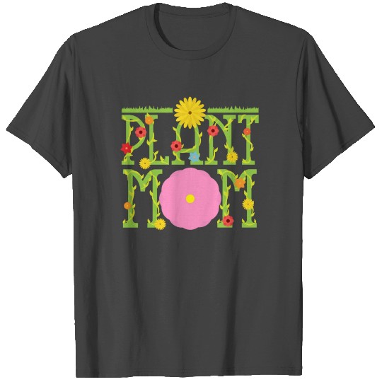 Womens Plant Mom design | Plants Summer Sun T Shirts