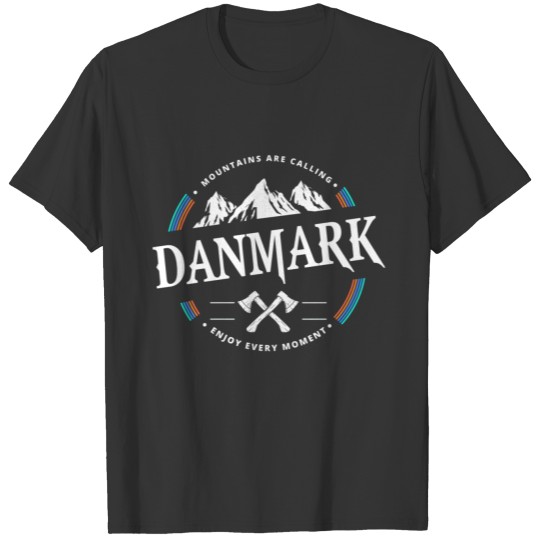 Denmark mountains outdoor adventure gift T-shirt