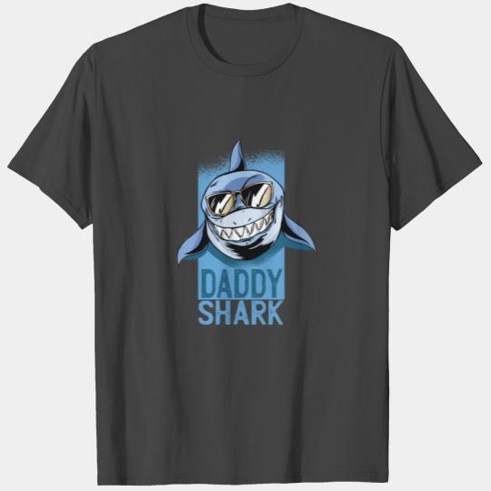 Daddy Shark - Father's Day Kids Boys Girls Video T Shirts
