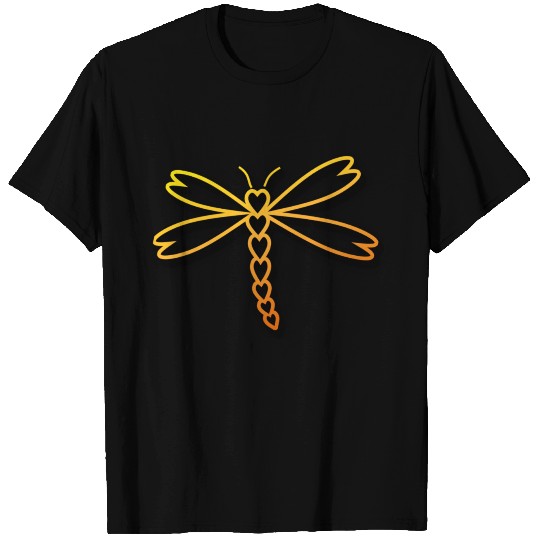 Dragonfly Heart T Shirts