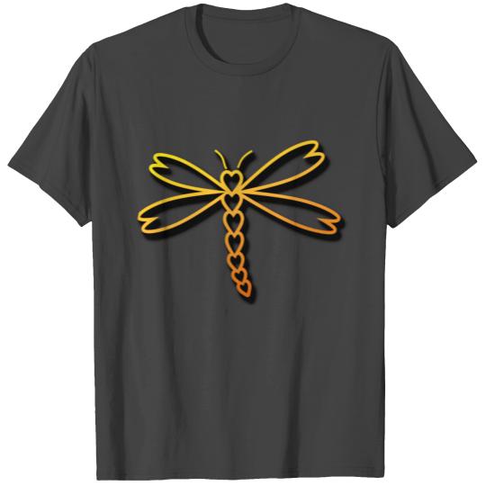 Dragonfly Heart T Shirts