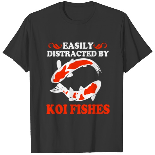 Koi Fish Carp Nishikigoi Kohaku Asagi Japan Breed T-shirt