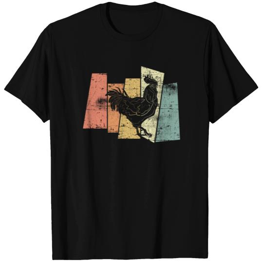 Farmer Chicken Cock T Shirts