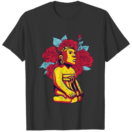 Aztec Roses T-shirt
