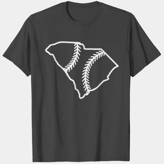 South Carolina Baseball USA State Pride T Shirts