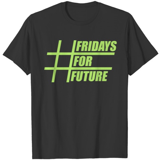 hashtag fridays for future logo future stamp prote T-shirt
