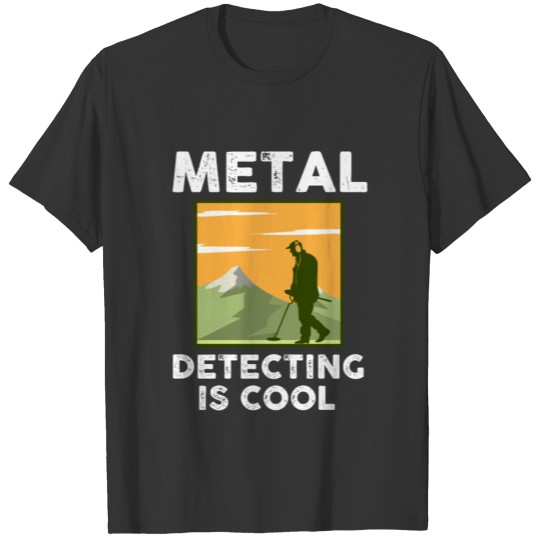 Vintage Metal Detectorist T Shirts