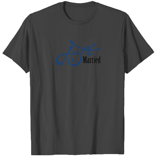 Just Married Man funny T Shirts