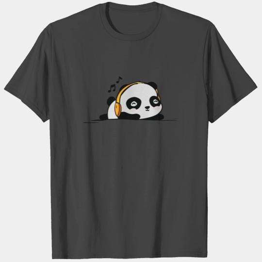 k pop korea music panda bear ghetto blaster T Shirts
