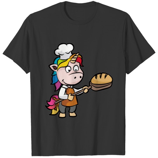 UNICORN BAKING Baker Bread funny gift T Shirts