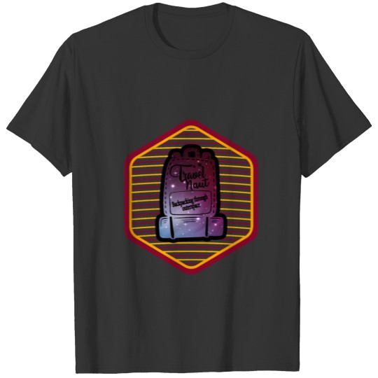 Travel naut black, Gift, Gift Idea T-shirt