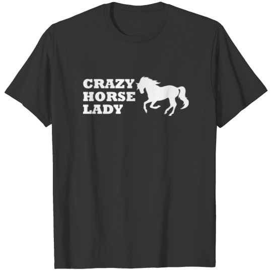 Crazy Horse Lady T-shirt