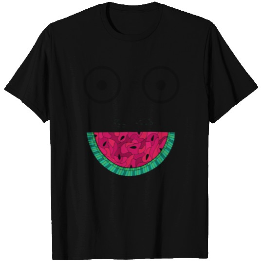 Watermelon - Funny summen bike face T Shirts