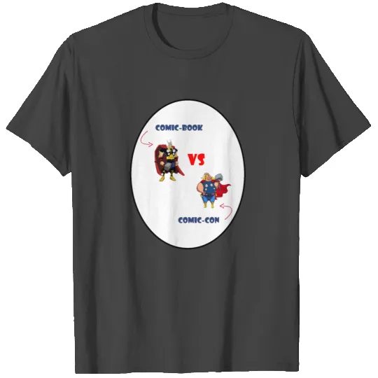 Comicbook vs Comic-con T Shirts