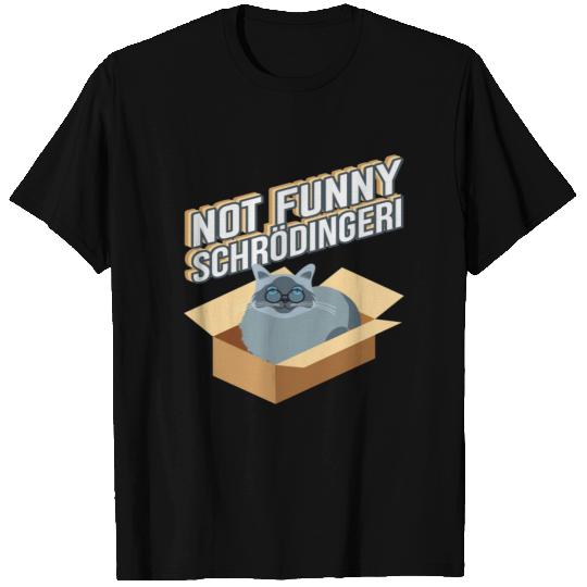 Schrödinger Cat Physics Math Teacher Student Gift T Shirts