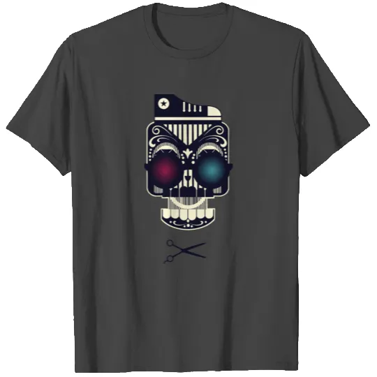 Halloween Sugar Skull Rave T Shirts