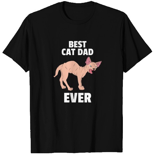 Cat Kitten Sweet Funny Maine Coon Gift Dad Papa T Shirts