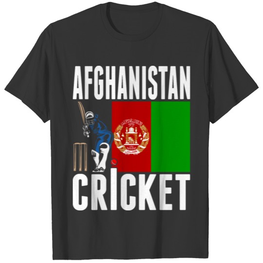 Afghanistan Cricket Fans Tshirt T-shirt