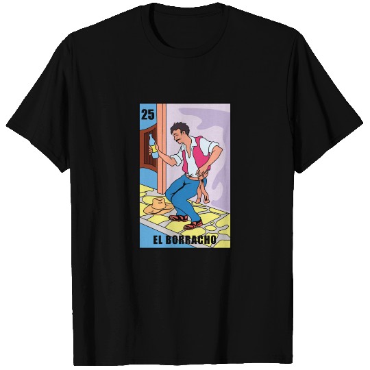 El Borracho Spain Drunk Caricature Gift T Shirts