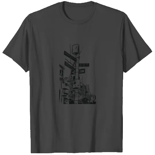 NEW YORK CITY STREETS T Shirts