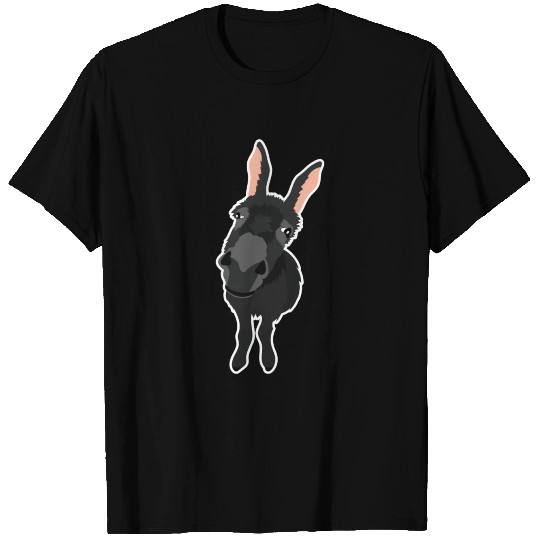 Funny Donkey Lover Mule Animal Gift Idea Face T Shirts