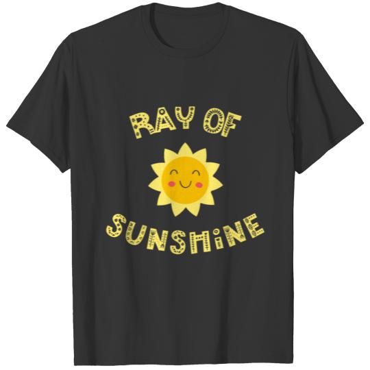 Ray of Sunshine Cute Sunshine Girls Women graphic T Shirts