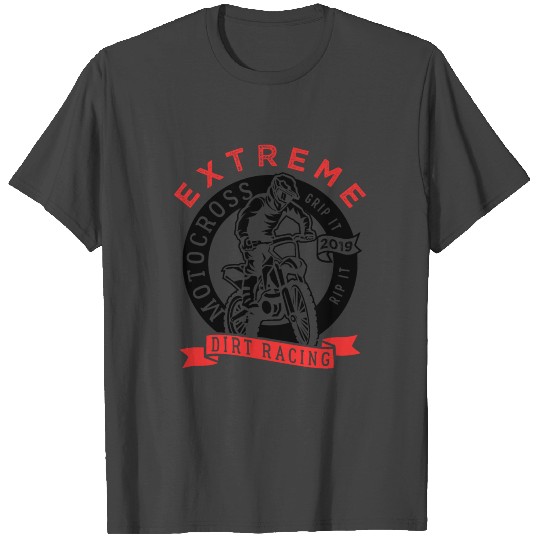 Extreme Motocross Dirt Racing T Shirts
