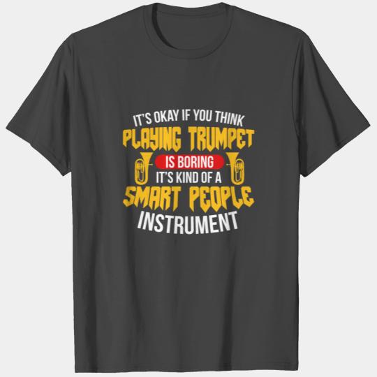 trumpet music instrument T Shirts