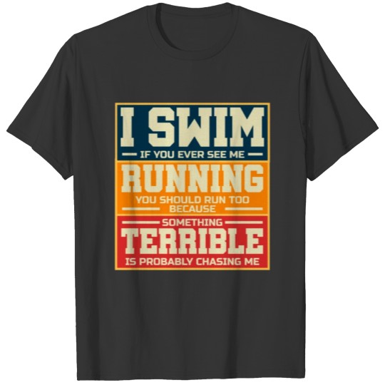 Swimming Sport product | Aquatics Water Tee Idea T-shirt