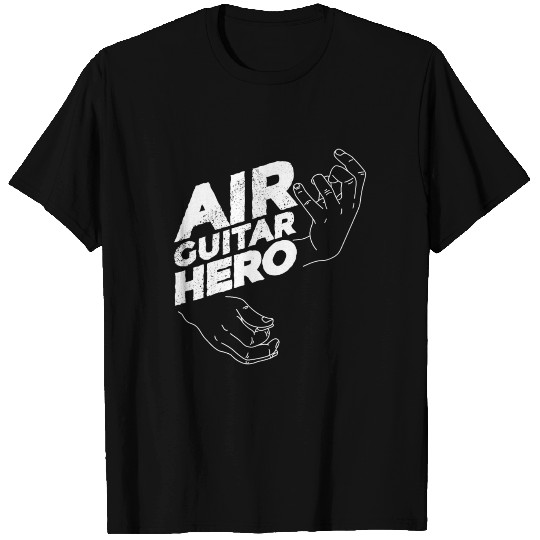 FUNNY AIR GUITAR HERO T Shirts