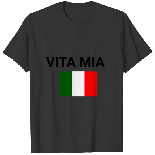 Vita Mia Italian Flag T Shirts