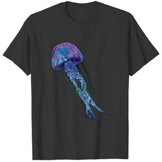 Best space Jellyfish design online T-shirt