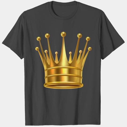 Royal golden crown king monarch vip vector image T Shirts