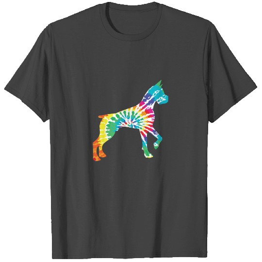 Rainbow Dog Great Dane Hippie T Shirts