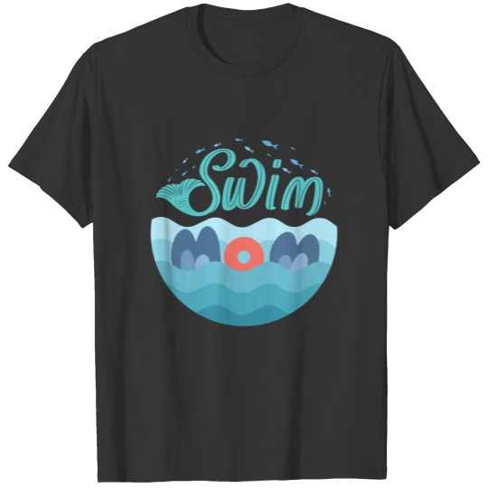 Swimming Swim Mom Funny Mothers Day Gift T-shirt