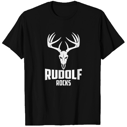 Rudolph Rocks T Shirts