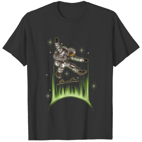 Skating Astronaut | Skateboard Skater Skate Sport T-shirt
