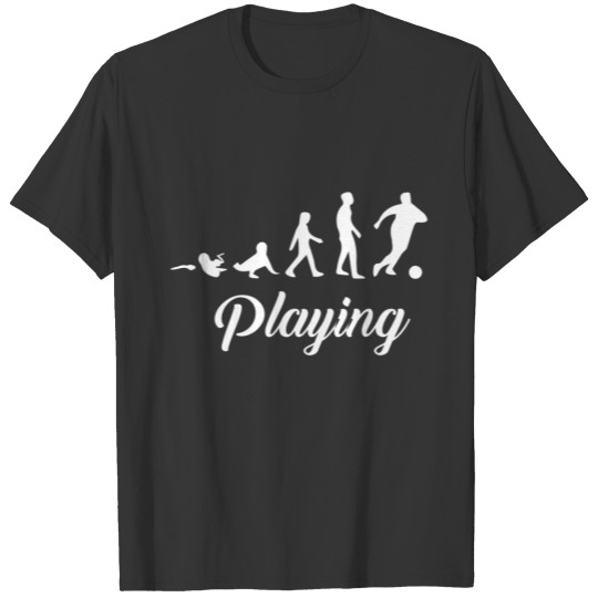 SOCCER EVOLUTION cool birthday present for player T-shirt