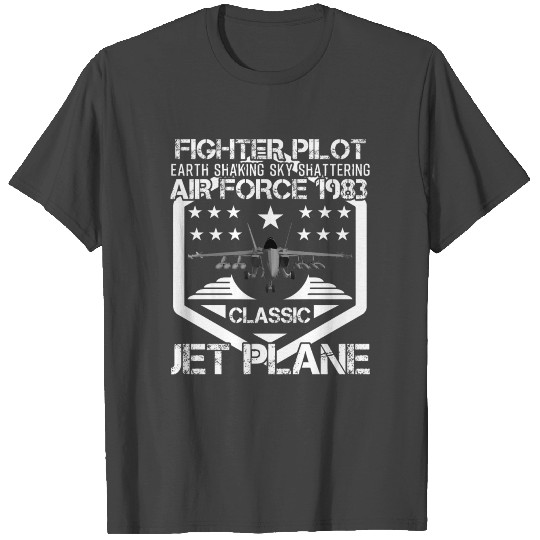 Jet Fighter Pilot Air Force Aircraft T Shirts