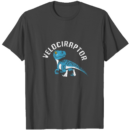 Raptor Velociraptor Dinosaur Dino Chalk Extinct T Shirts