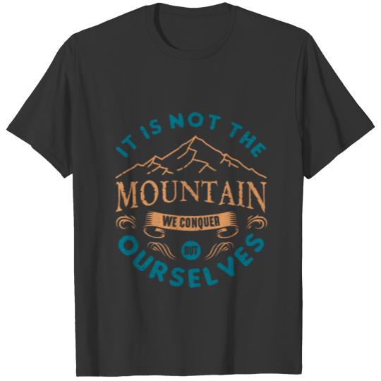 Mountaine conquer T-shirt