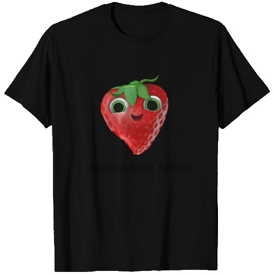 Bitten Strawberry T Shirts