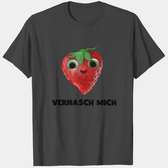 Bitten Strawberry T Shirts