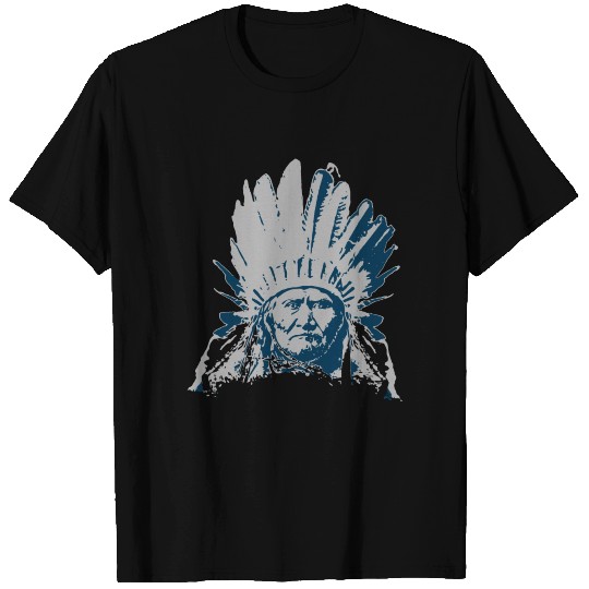Geronimo Apache Native American Indian Warrior T Shirts