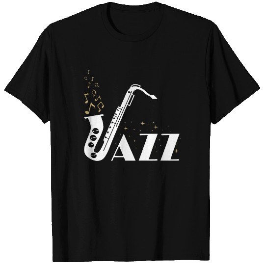 Jazz Music - Saxophone, Sax, Festival, Concert T Shirts