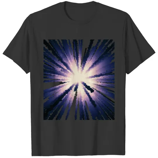 Abstract light of lilac rays. T Shirts