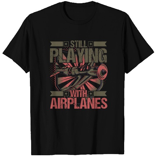 Airplane Aircraft Aviator Pilot T Shirts